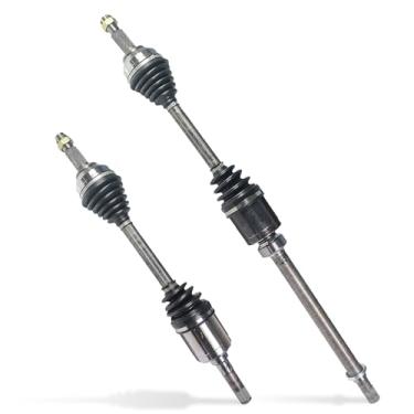 Imagem de CAROCK Conjunto de eixo CV dianteiro AWD compatível com Nissan Rogue 2014-2015, 2,5L L4 AWD (tração nas quatro rodas), juntas CV dianteiras esquerda e direita, utilitário esportivo S