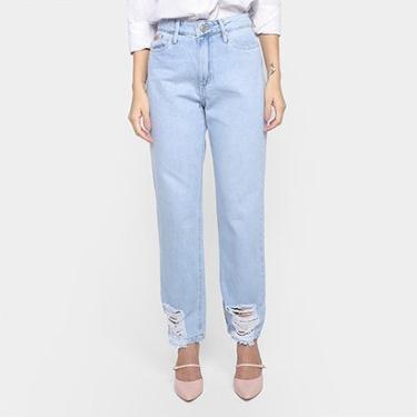 Imagem de Calça Jeans Reta All Is Love Lucia Cintura Média Feminina-Feminino