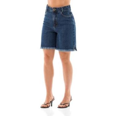 Imagem de Bermuda Jeans Feminina Arauto Mom Less Water-Feminino