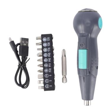 Imagem de Jectse Chave de Fenda Elétrica, Chave de Fenda Sem Fio Recarregável Com 3 Configurações de Torque Ajustáveis, Carregamento USB Tipo C, Luz LED para Montagem de Móveis de Reparo