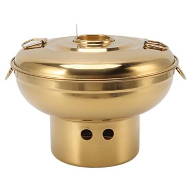 Imagem de Zerodis Panela Quente a Carvão Panelas Quentes Panelas Portáteis para Uma Pessoa Leite Chá Hotpot Chinês Pequim Imitação de Fogão para Experiência Culinária única e Exibição de Sobremesas Panela