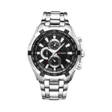Imagem de Relógio Masculino À Prova D'Água Esportivo Militar Quartz CURREN 8023 