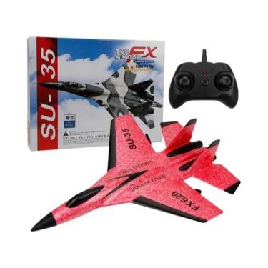 Imagem de Avião De Controle Remoto SU-35 Em Espuma Para Meninos, Brinquedo De Co