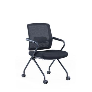 Imagem de Cadeira Auditório Muvii Interlocutor Com Rodízios Preto