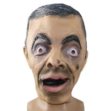 Imagem de Máscara de látex Mr.Bean para festa à fantasia de carnaval de Hallowee