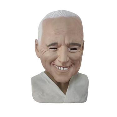 Imagem de Máscara de cosplay Presidente Biden Halloween Latex Prop - yiweisai