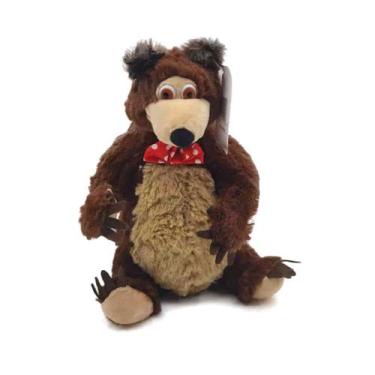 Imagem de Boneca de brinquedo de pelúcia Masha 25cm Anime para crianças - Yiweis