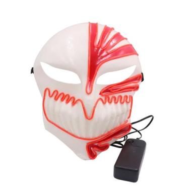 Imagem de Máscara Kurosaki Ichigo Bleachss Full Face LED Halloween - yiweisai