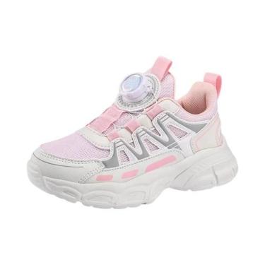 Imagem de Tênis Casuais Respiráveis para Crianças, Tênis De Moda Para Meninos E 