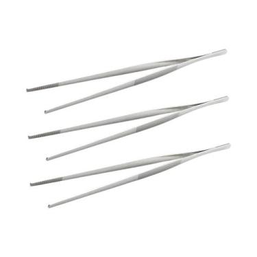 Imagem de Pinças De Cozinha Extra Longas Em Aço Inoxidável, Conjunto De 2, 3 Ou 