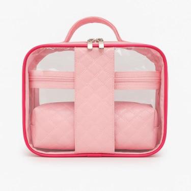 Imagem de Necessaire Organizadora de Maquiagem Necessaire Feminina Bolsa para co