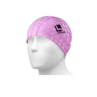 Imagem de Touca Natação PU - Vollo, Rosa