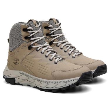 Imagem de Bota Masculina Adventure Couro Cano Alto Cadarço Venetto-Masculino
