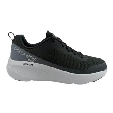Imagem de Tênis Feminino Skechers 896312 Go Run Elevate Megara X, Preto, Branco,
