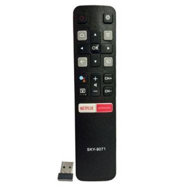Imagem de Controle Rc802v Android Smart Tv Tcl C6 C6us 55c6us 65c6us - MB