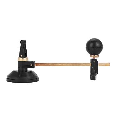 Imagem de Cortador de vidro circular, 6 bússolas de roda Cortador de corte circular com círculo de ventosa