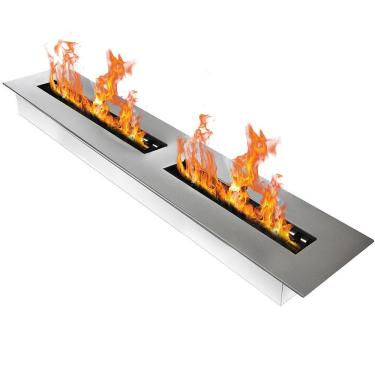 Imagem de Lareira Ecológica de Embutir Saro 80 cm Q80