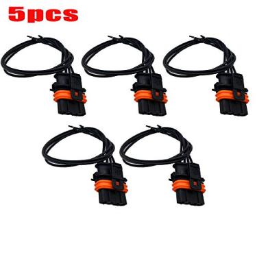 Imagem de Conjunto de 5 peças de conector elétrico da bobina de ignição UF341 para plugue Volvo 5 Cyl