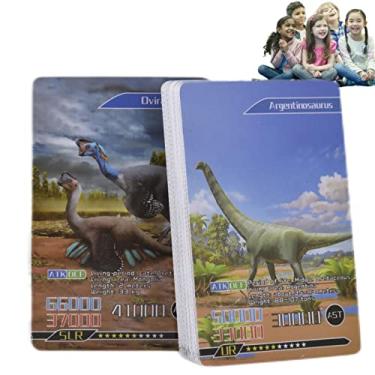 Imagem de Cartões Inteligentes Dinossauros,Flash Cards Cartões de Aprendizagem | Cartões de imagens de dinossauros, conjunto de 55 cartões para festa de aniversário infantil, presente para melhorar a Aelevate