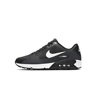 Imagem de Nike Tênis de golfe masculino Air Max 90 G preto/branco-antracite (CU9978 002) -, Preto/branco, 9.5