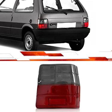 Imagem de Lanterna Traseira Uno 1984 Ate 2004 Ld Fume Com Re Lente J2530Fm