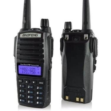 Imagem de Rádio Ht Comunicador Baofeng Dual Band Uv82 Rádio Fm + Fone