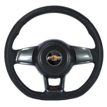 Imagem de Volante Esportivo MK7 Grafite Gm - Celta / Prisma - Chevrolet
