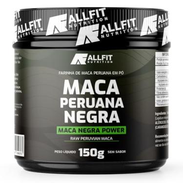 Imagem de Maca Peruana Negra em pó 150g 5g porção Raw Peruvian Maca - Allfit Nutrition
