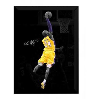 Imagem de Quadro Kobe Bryant Lenda Basquete Poster Moldurado - Fanarte
