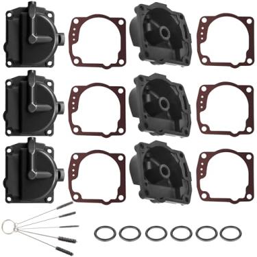 Imagem de HandyTek Tigela de carburador 433000 compatível com Johnson/Evinrude 90-175hp 0433000, 766418, com vedação 335070 (6)