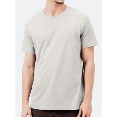 Imagem de Camiseta Manga Curta Hering KG99 Masculina Gola Redonda Algodão Pima T. P/XXG-Masculino