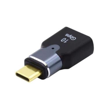Imagem de Adaptador de conector magnético USB C chenyang USB tipo C macho para U