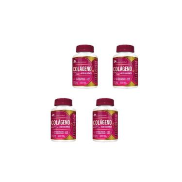Imagem de Kit 4x Colágeno Verisol + Ácido Hialurônico 4x120 cáps Flora-Unissex