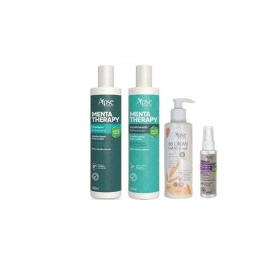 Imagem de Apse Menta Therapy Shampoo E Condicionador E Bb Cream Fresh E Sérum Re