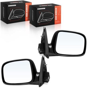 Imagem de A-Premium Par (2) espelhos retrovisores elétricos do lado do motorista e do passageiro - compatível com Chevrolet Colorado 2009-2012 e GMC Canyon 2009-2012 - Espelho retrovisor externo externo preto