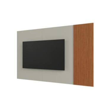 Imagem de Painel Arezzo New Sem Led - Mavaular, Naturalle/Off White