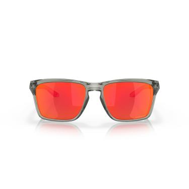 Imagem de Óculos de Sol Oakley Sylas 0OO9448 944832 Tam 57 / Cinza - Lentes Prizm Ruby