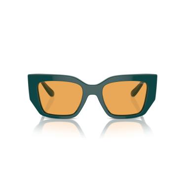 Imagem de Óculos de Sol Vogue Eyewear 0VO5583S 3163/7 Tam 51 / Verde - Lentes Laranja