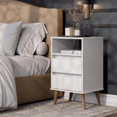 Imagem de Mesa de cabeceira Catalunha branco
