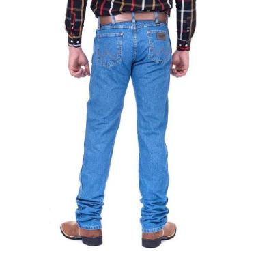 Imagem de Calca Wrangler Masculina Cowboy Cut Stone WZ.GK, 44, Azul