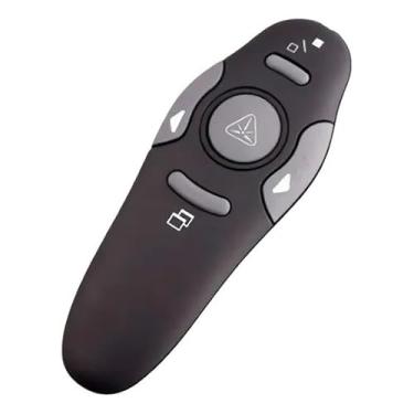 Imagem de Controle Apresentador de Slides com Laser – Caneta Passador PowerPoint Sem Fio, Plug & Play, Design Ergonômico, Ideal para Palestras, Aulas e Congressos