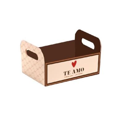 Imagem de Caixote de Papel Cartão - L'Amour -  unidades - Cromus - Rizzo, P