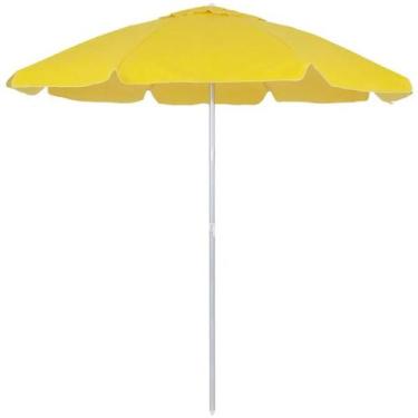Imagem de Guarda-Sol em Bagum e Haste de Alumínio 2,00m Amarelo 10605 Belfix