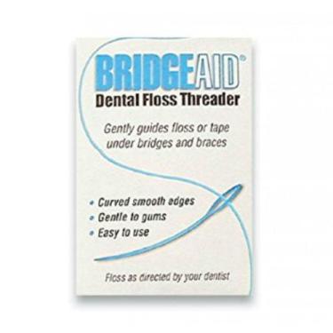 Imagem de Passadores de fio dental BridgeAid Flossaid 100 unidades