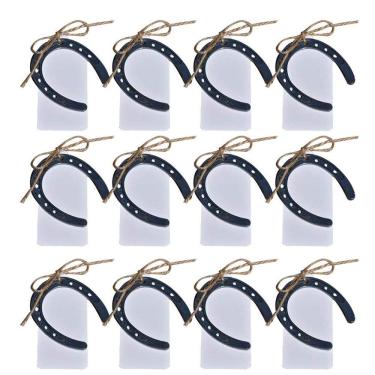 Imagem de Awtlife 24 peças de ferro fundido ferradura sortuda vintage lembrancinhas de casamento lembrancinhas de festa decorações