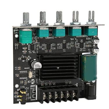 Imagem de Placa amplificadora estéreo digital placa amplificadora de subwoofer ZK - MT21 BT placa amplificadora de alta potência DC12 - 24 V para alto-falantes de 15 - 100 W 4 - 8Ω