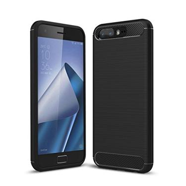 Imagem de Capa ASUS ZenFone 4 Pro ZS551KL, sensação macia, proteção total, anti-arranhões e impressões digitais + capa de celular resistente a arranhões para ASUS ZenFone 4 Pro ZS551KL