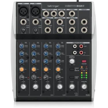 Imagem de Mesa de Som Behringer Xenyx 802S com Interface de Áudio USB Integrada