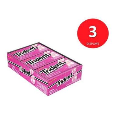Imagem de Kit C/3 Displays Trident Tutti-frutti 21 Unidades