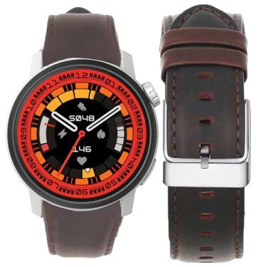 Imagem de Lamshaw Compatível com pulseiras COROS PACE 3, 20 mm, 22 mm, pulseira de couro genuíno de substituição para smartwatch COROS PACE 3 / APEX 2 Pro / APEX Pro / APEX 46 mm/APEX 2 / PACE 2 / APEX 42 mm